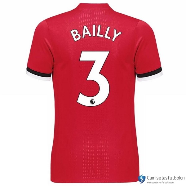 Camiseta Manchester United Primera equipo Bailly 2017-18